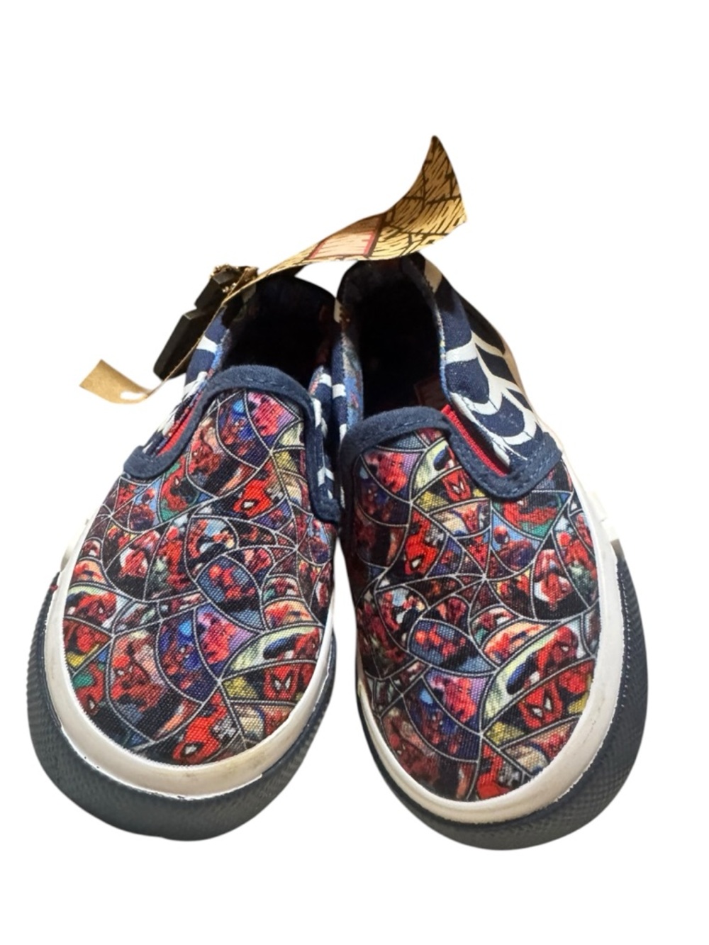 Spider-Man Ground Up  Kids Slip on NWT